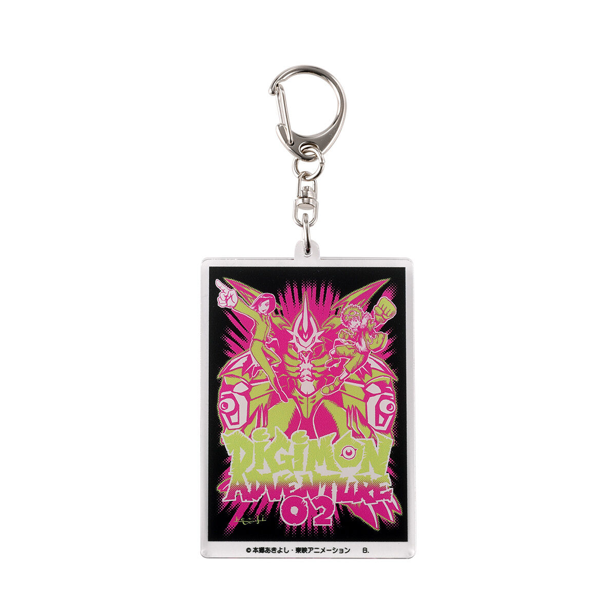 渡辺けんじ氏デザイン デジモンアドベンチャー02 25周年記念アクリル