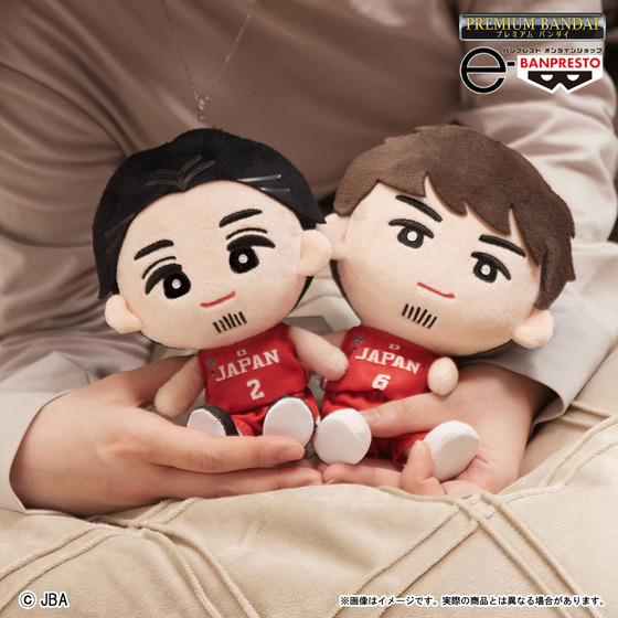 バスケットボール 男子日本代表『アカツキジャパン』がデフォルメ