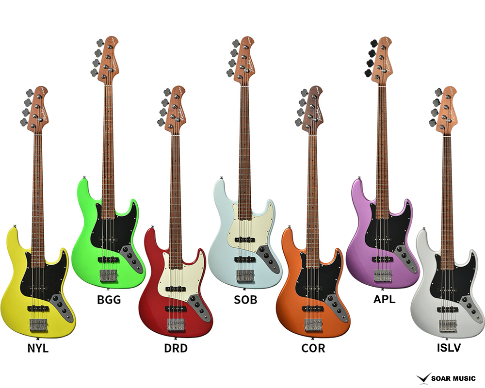 WL4-STD/RSM (Bacchus / バッカス) グローバルシリーズ エレキベース