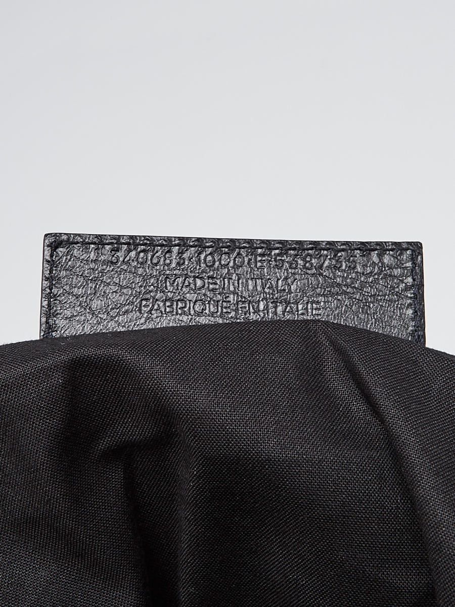 Balenciaga Black Lambskin Leather Men's Briefcase Bag | Yoogi's Closet