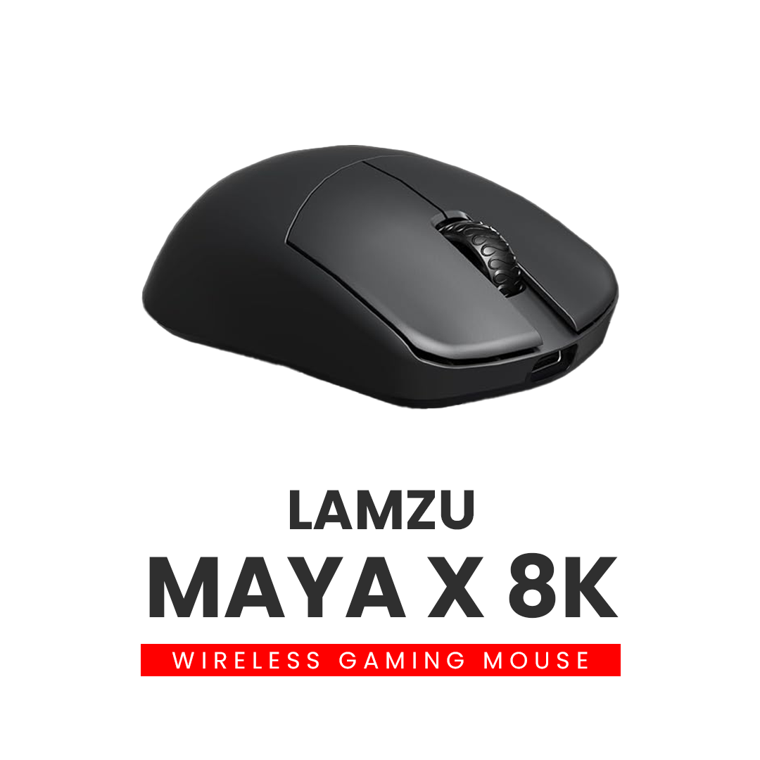 Lamzu Maya X 8K Wireless Gaming Mouse - Backseat Gaming