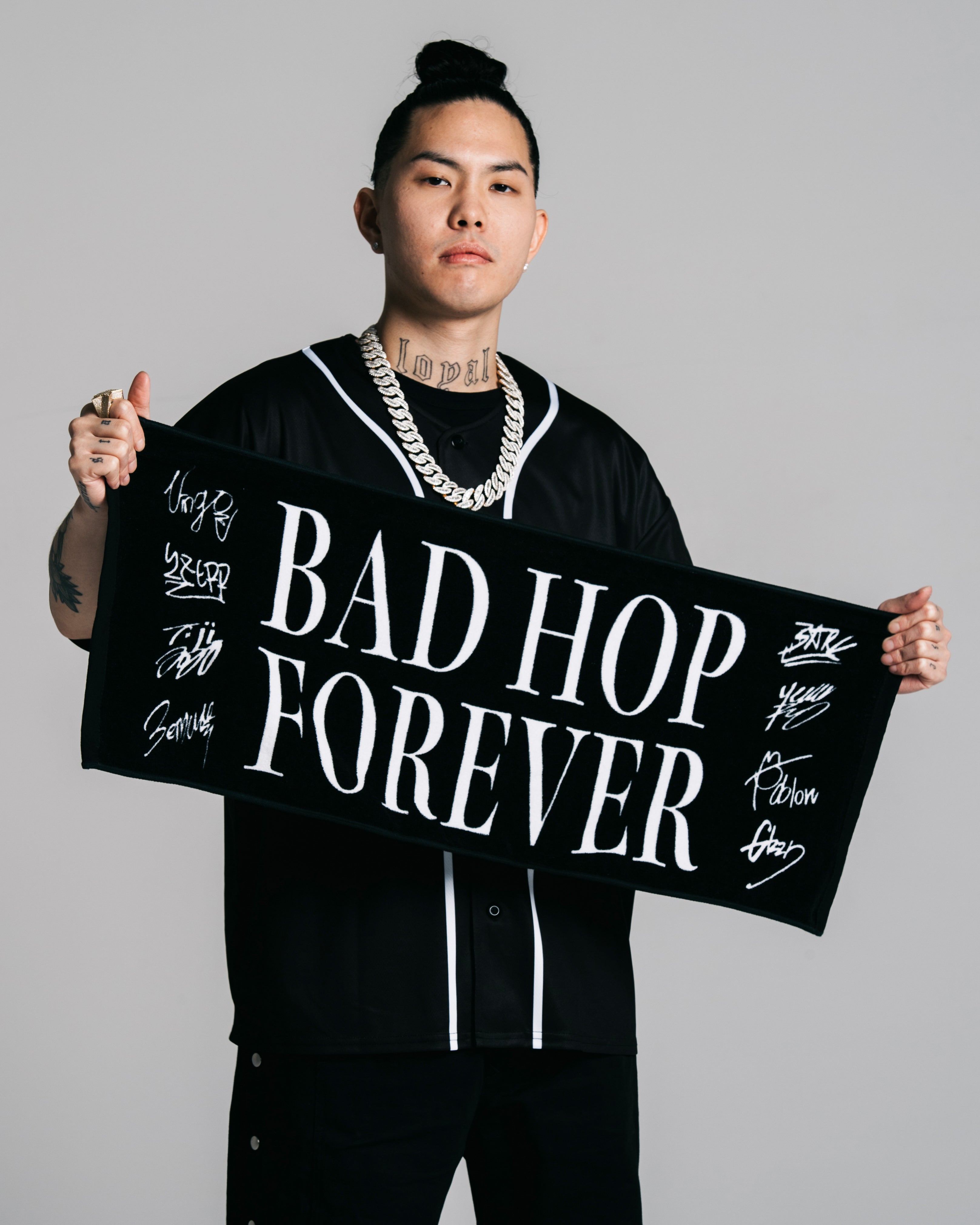 FOREVER TOWEL / BLACK – BAD HOP オフィシャルサイト