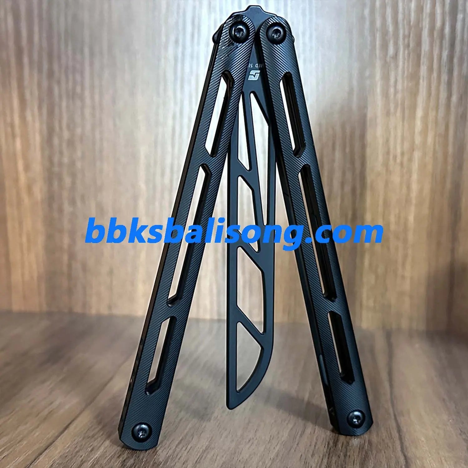ARMED SHARK Tsunami Balisong Clone Titanium Chanwich Handle