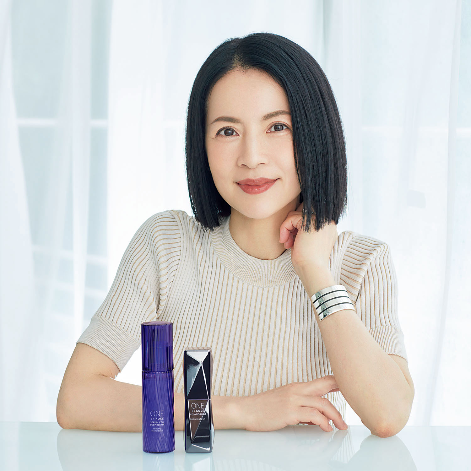 理想のもっちり肌に感動！】ONE BY KOSÉの2大名品美容液セットが付録に