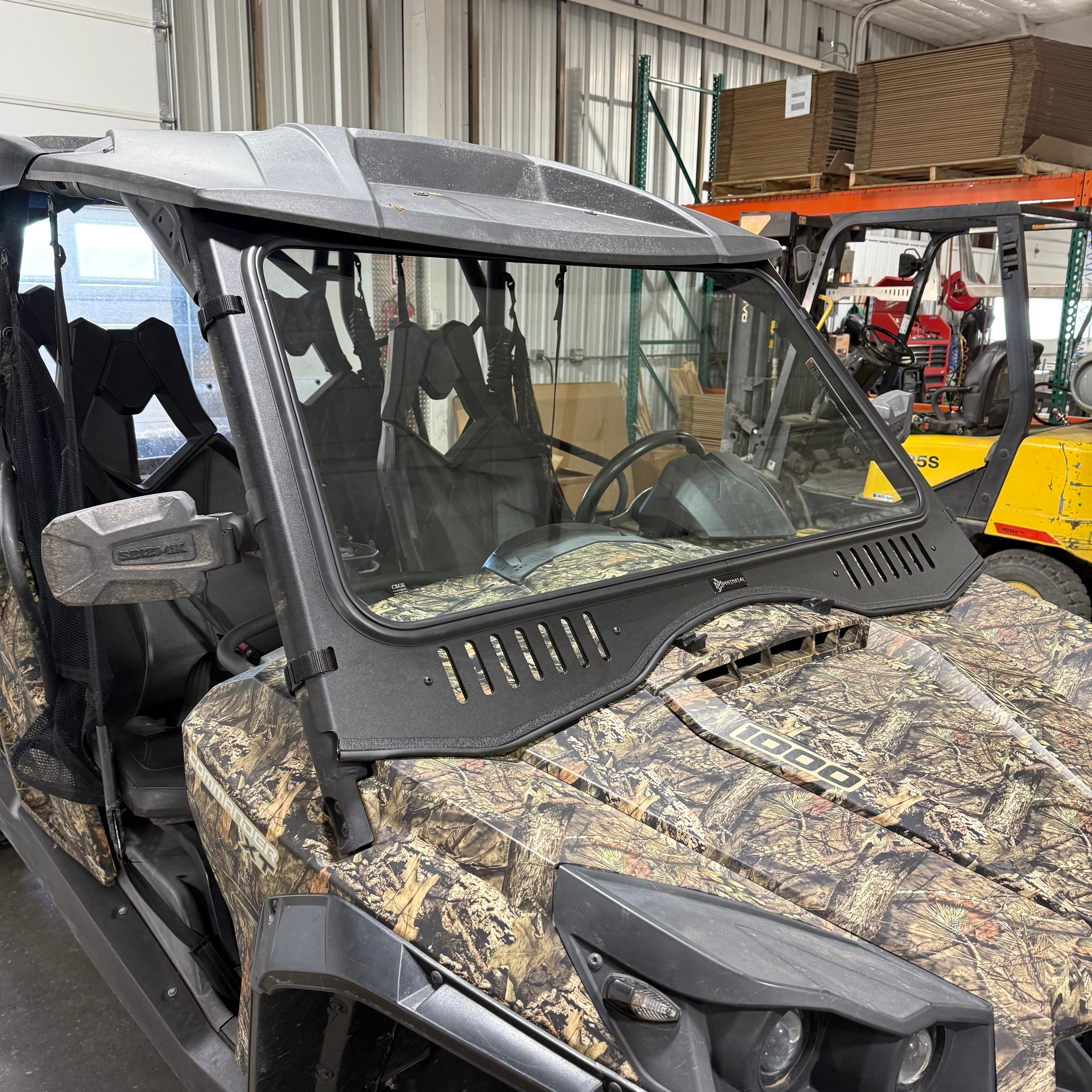 Can-Am Commander (2011-2020) Vented Glass Windshield – Bent Metal