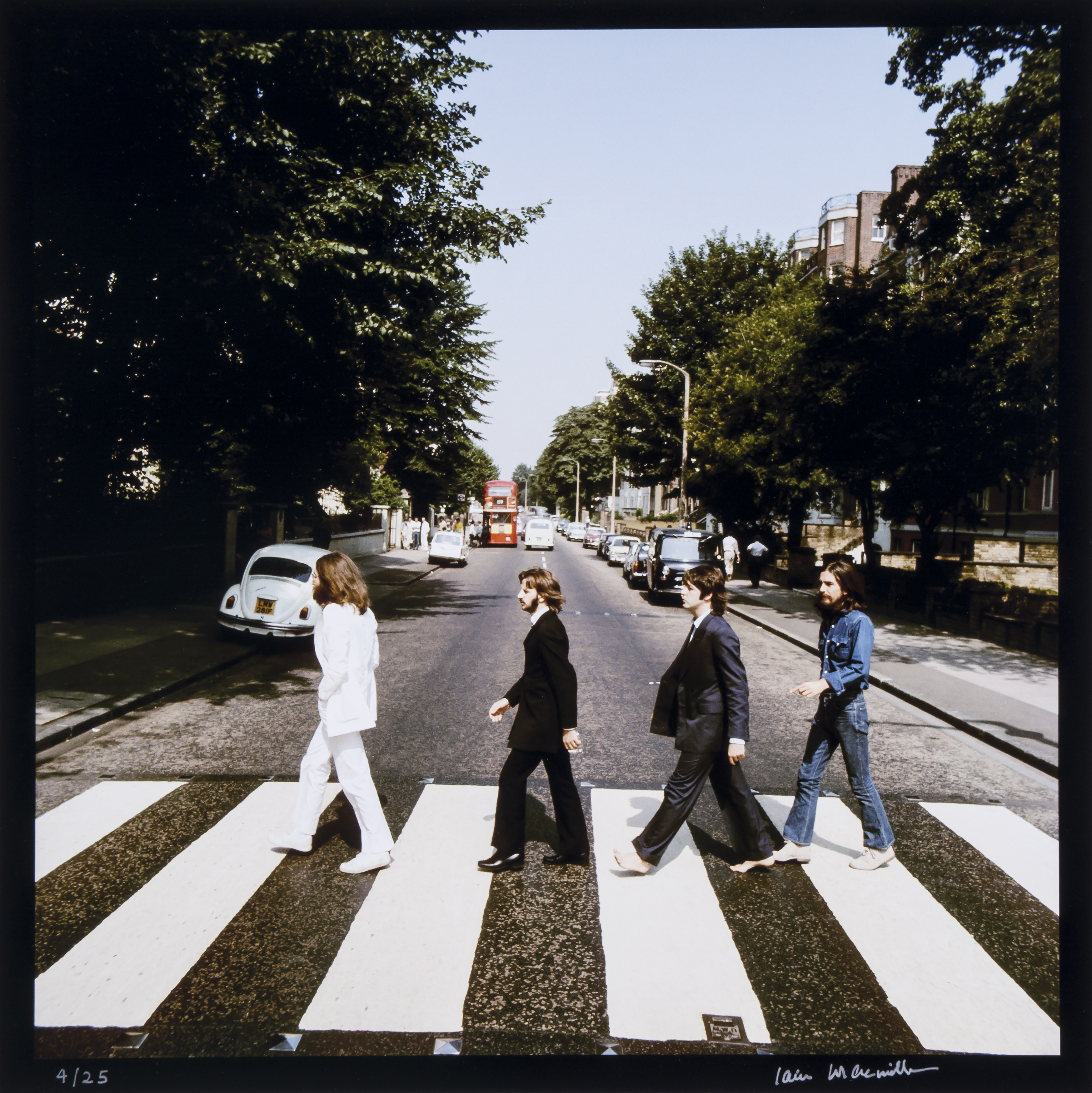 Complete Set of Beatles Abbey Road Photos to be Auctioned