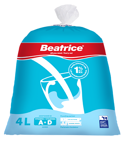 Beatrice | Ontario | 1% Partly Skimmed Milk 4L