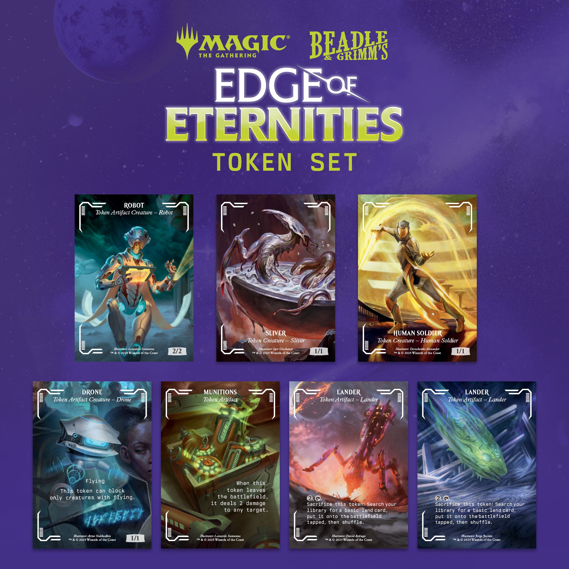 Edge of Eternities Token Set (MTG) – Beadle & Grimm's Pandemonium