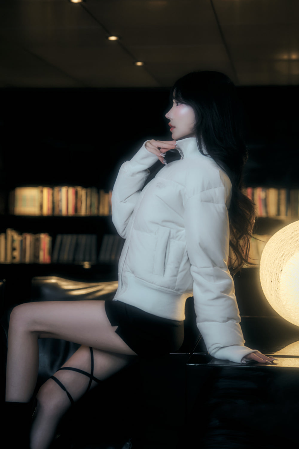 ベルベットダウンジャケット