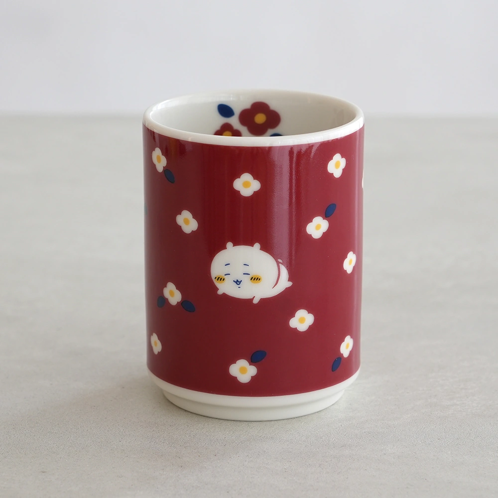 名入れ】ちいかわ フラワーガーデン 寿司湯呑｜ベルビーWebshop本店