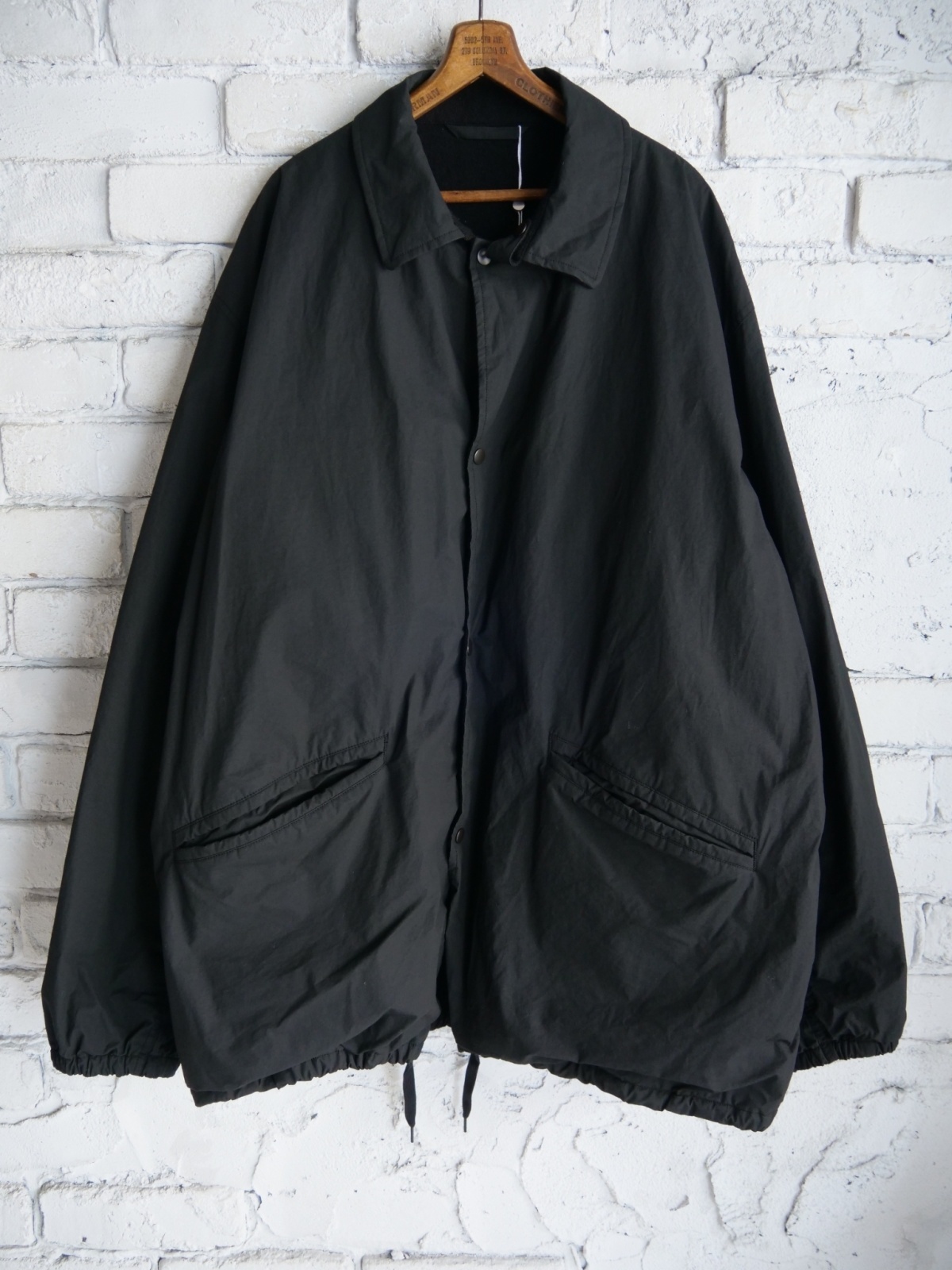 COMOLI コモリ コットンナイロンコーチジャケット (A03-01013)