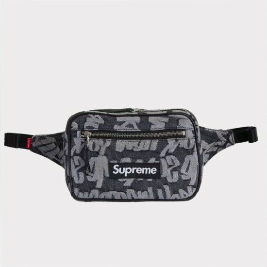 Supreme シュプリーム 22SS Fat Tip Jacquard Denim Waist Bag