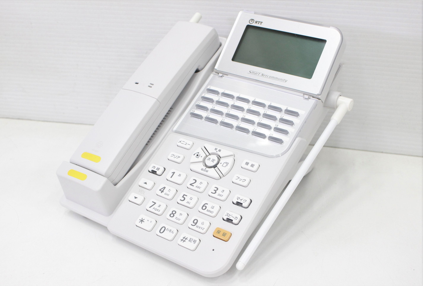 ZX-(24)CCLSTEL-(1)(W) NTT製電話機 ZX-｢24｣キｰカールコードレス