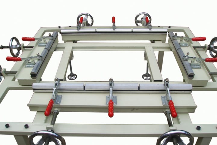 シルクスクリーン 紗張り機 ストレッチャー 組み立て必要無し シルク