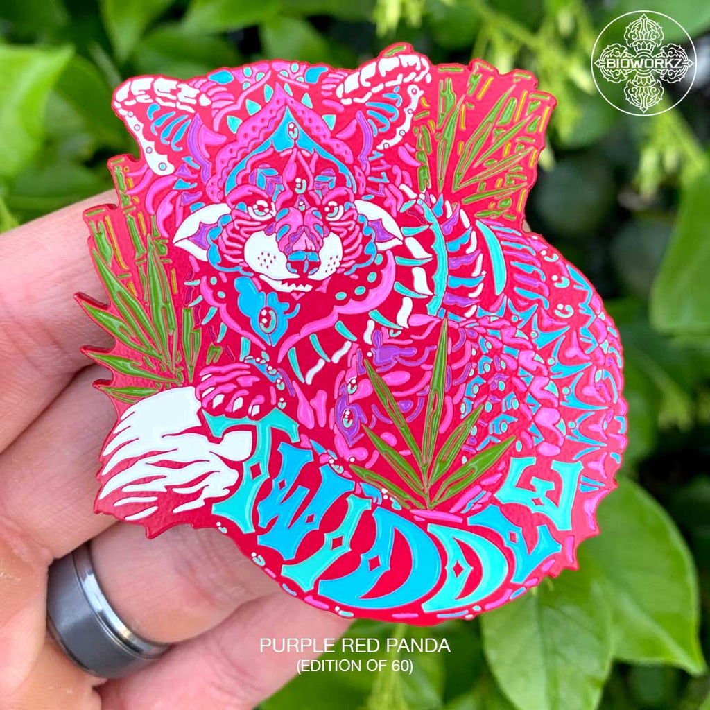 Twiddle Purple Red Panda (Edition of 60) – BIOWORKZ