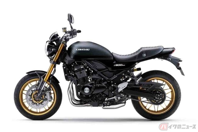 カワサキ「Z900RS」2025年モデルは茶玉虫カラーで登場 上級グレード