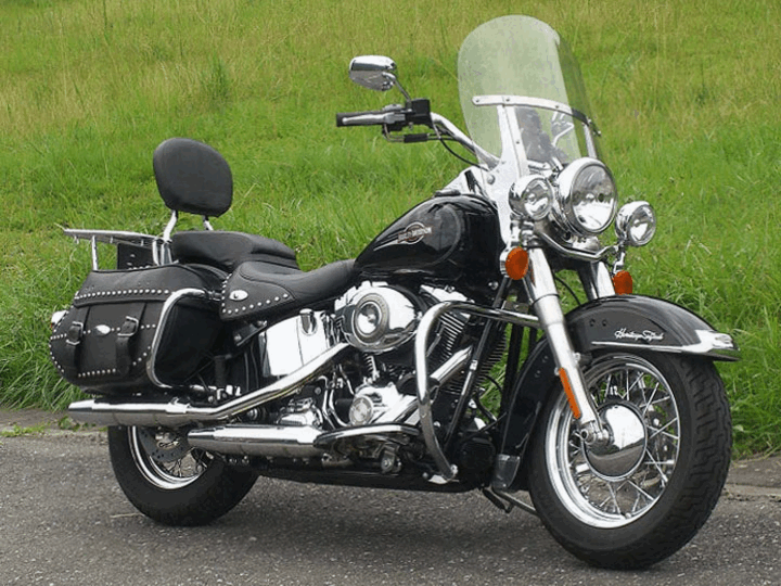 ハーレーFLSTCにヤッコカウルを付けたらこう変わった | バイクと趣味に