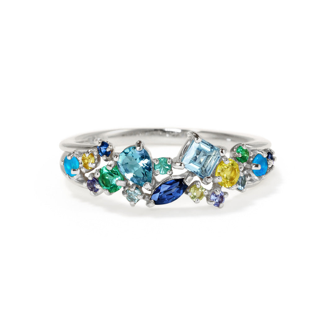 ビズー公式】マルチカラー K18(18金) K10(10金) プラチナ リング