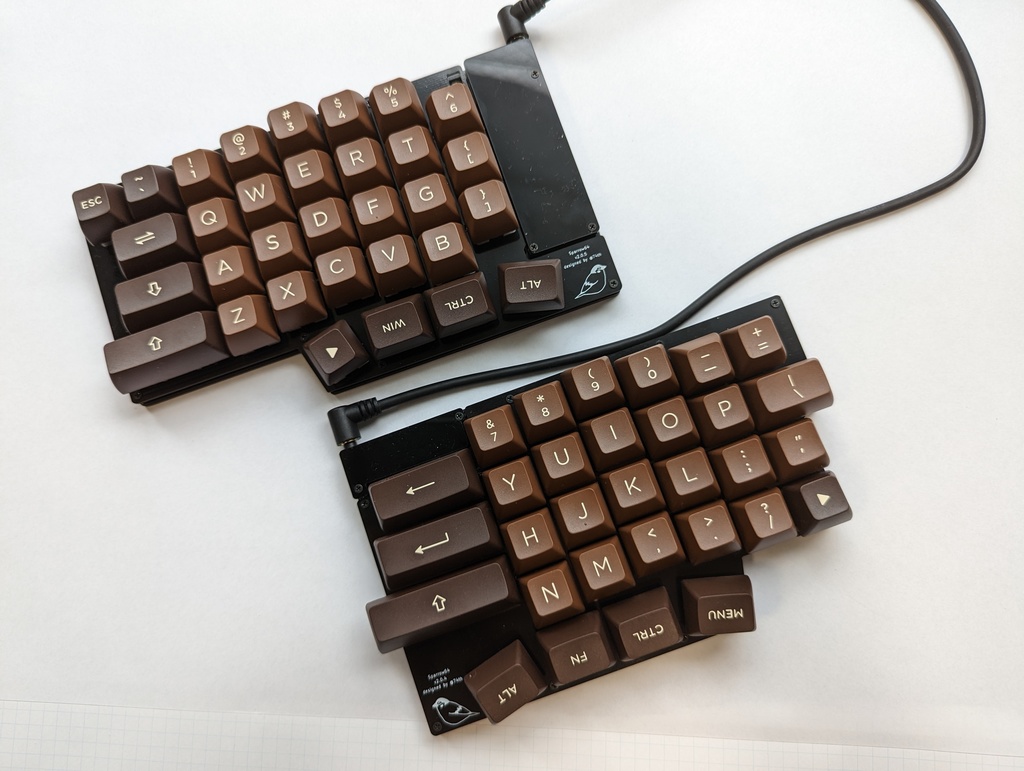 販売終了・後継機種あり）Sparrow62(+1) v2自作キーボードキット[74th