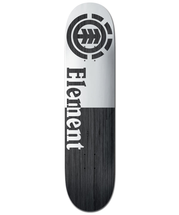 ELEMENT スケートボード 《7.375 inch》RE PLACE BLACK PLY 7.375