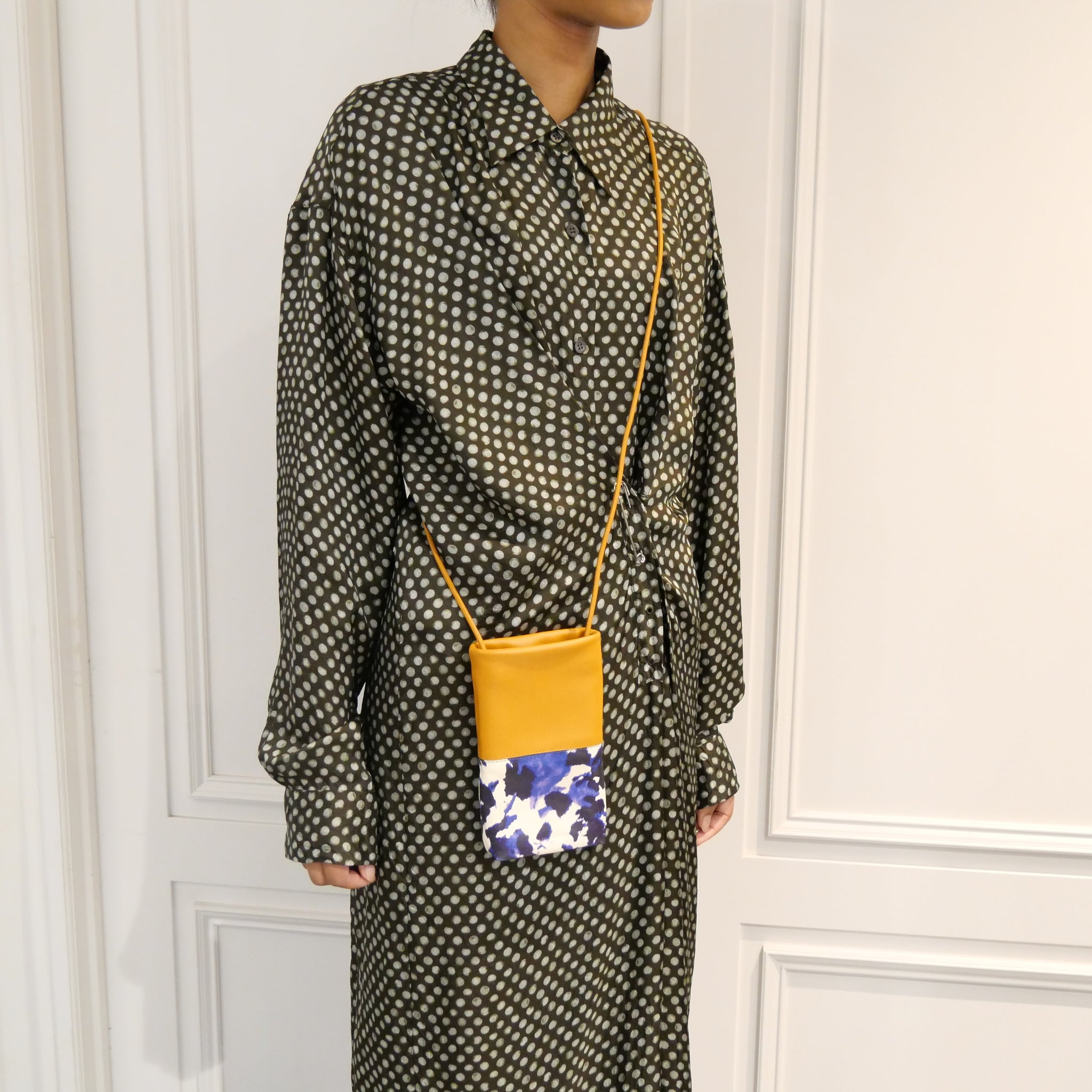 正規品・送料無料】Dries Van Noten / Flower motif shoulder pouch