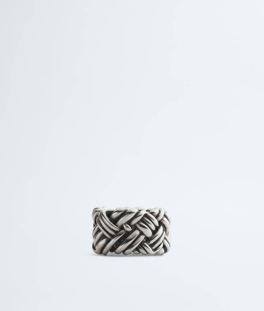 イントレチャート リング|シルバー/メンズ ボッテガ・ヴェネタ Bottega