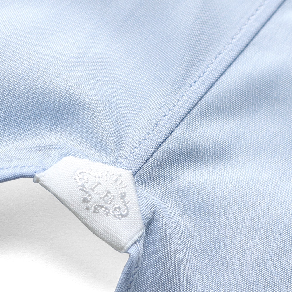 コットンポプリン無地セミワイドカラーシャツ／LUCIANO（PS44140