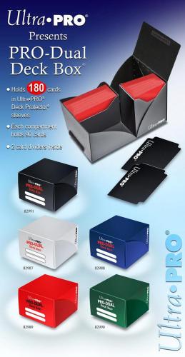 デッキケース】ウルトラプロから「プロ仕様デュアルデッキボックス」が