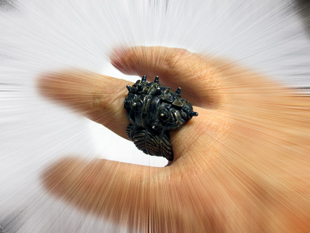 hide H.R.ギーガー シルバーリング - ～玩具の備忘録～