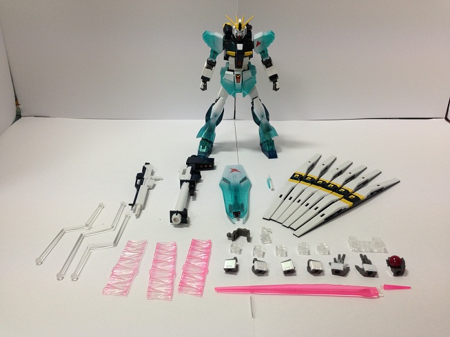 玩具レビュー】ROBOT魂 νガンダム サイコフレーム発動ver - らるりれろ！