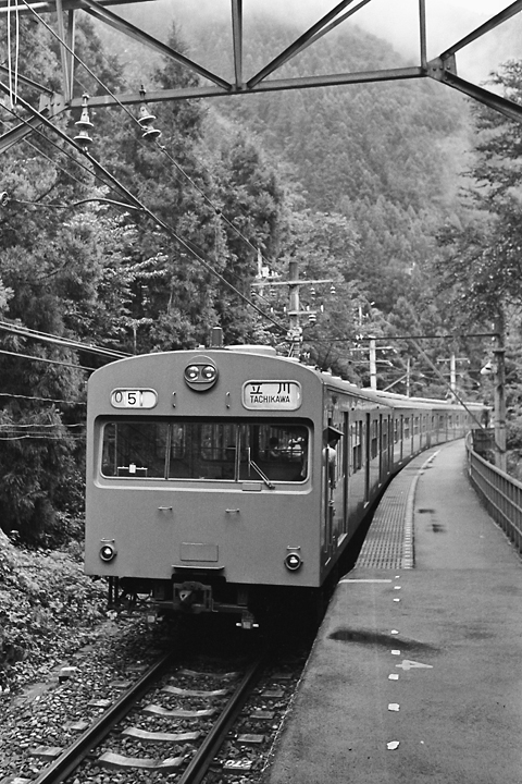 第79回 青梅線で撮り鉄 仲秋 その1 昭和61年 - 国鉄 青梅線