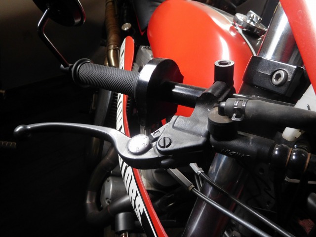 ニッシンブレーキマスター1インチ加工 | AN-BU CUSTOM MOTORS