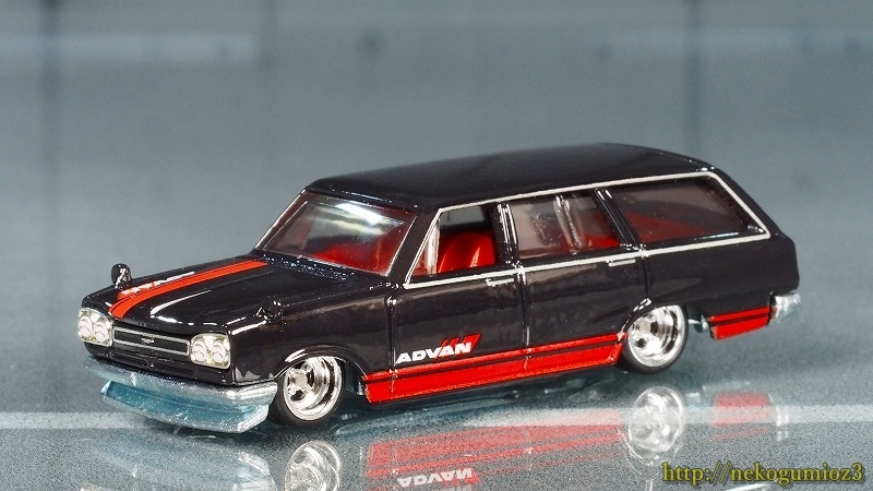 HOT WHEELS 1969年 日産 スカイライン バン ADVAN 【トランスポートA