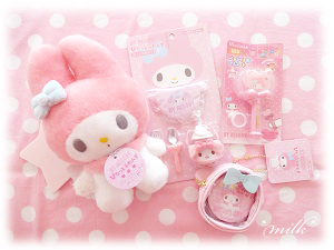 マイメロディ ぴたっとふれんずシリーズ・キャラ大グッズ - ＊めろめろ