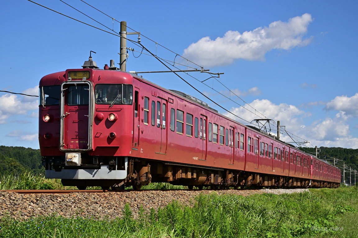 金属製 行先板 サボ 勝田ー上野 401系 403系 415系 常磐線