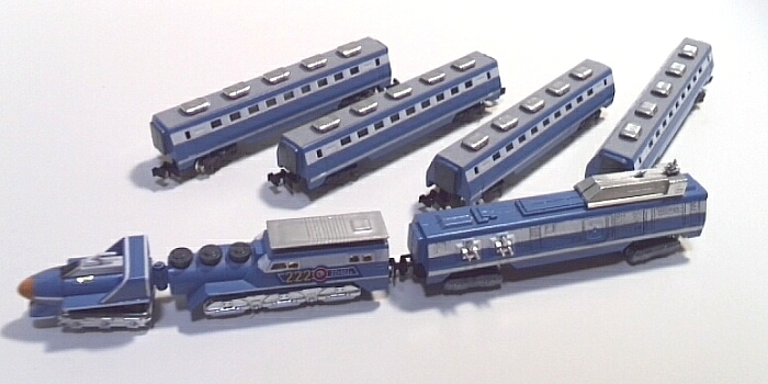 ビオナス2号（銀河鉄道999より。プラモデルNゲージ走行化） - 信濃の国