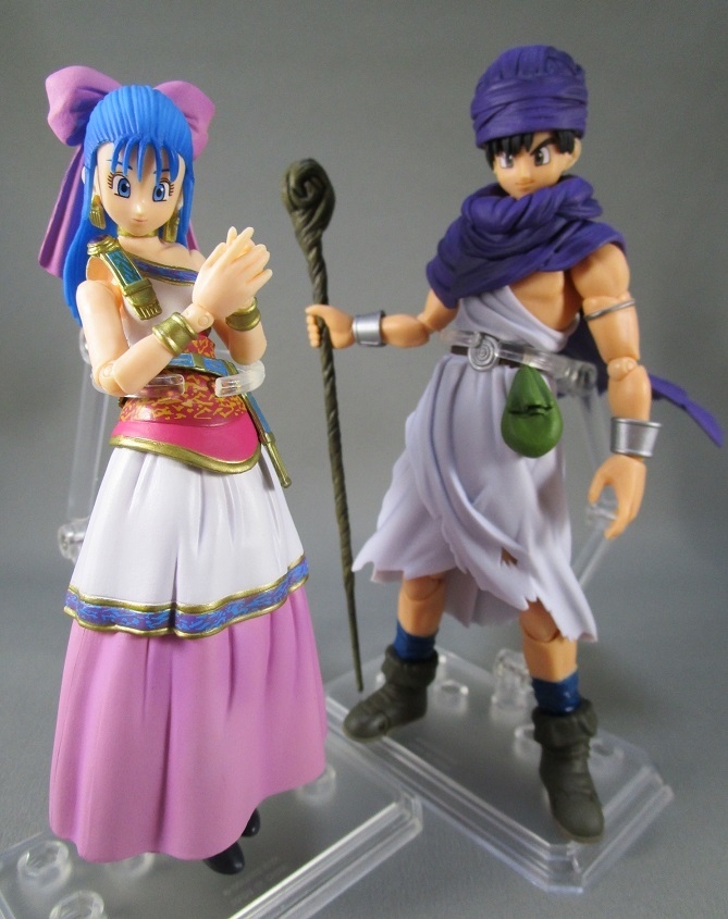 玩具レビュー ドラゴンクエストV 天空の花嫁 BRING ARTS フローラ +