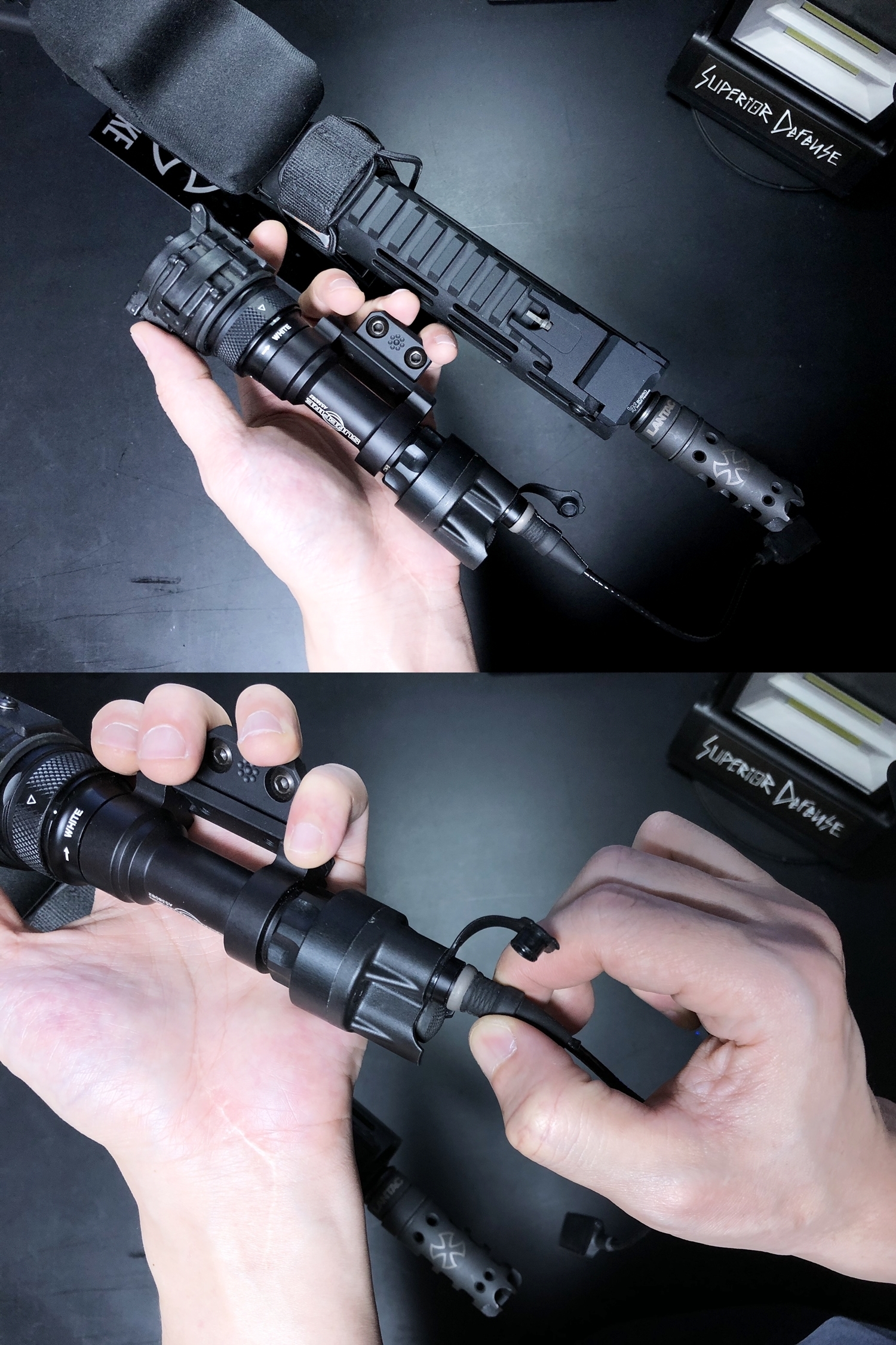実物 SUREFIRE SR07 REMOTE DUAL SWITCH for WEAPON LIGHTS UPDATE
