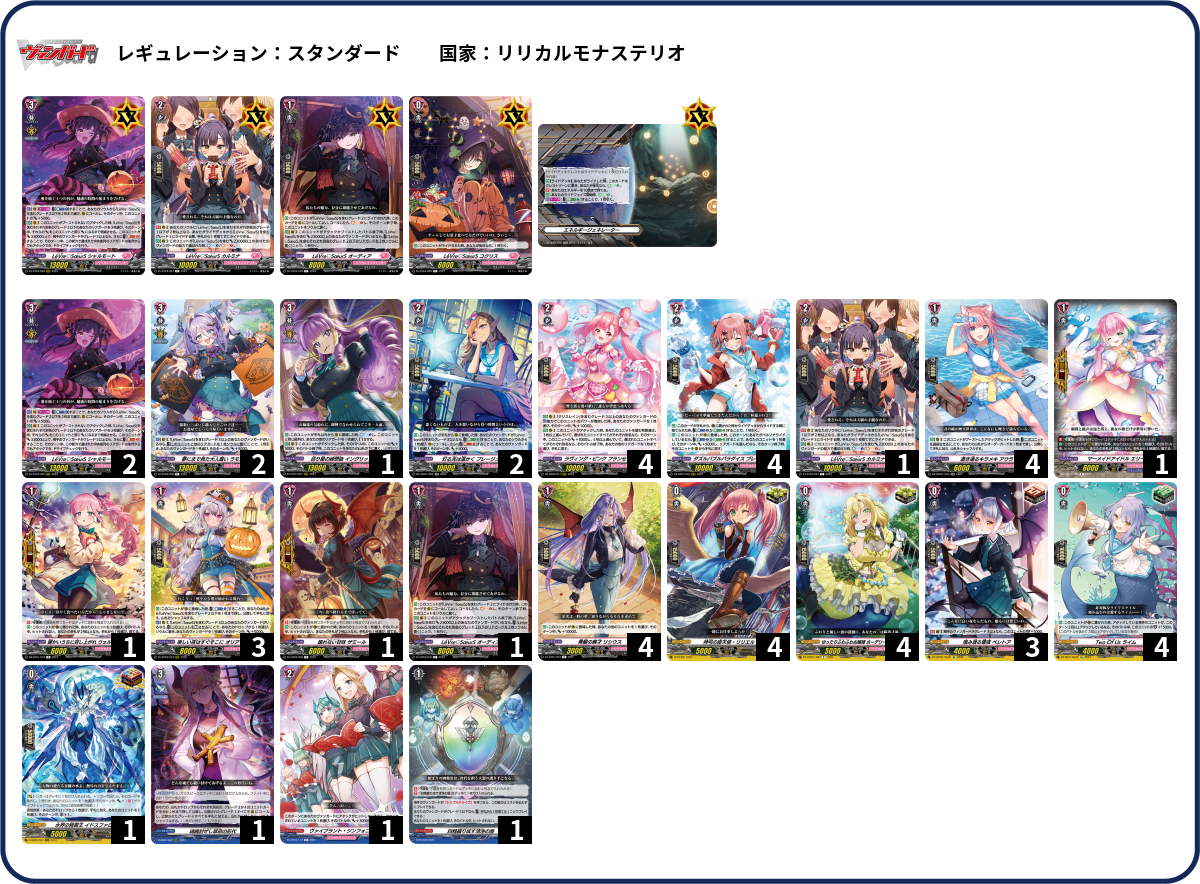 カードファイト!! ヴァンガード ディアデイズ2 リリカルモナステリオの