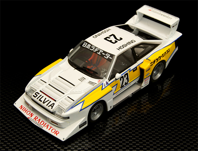 エブロNISSANシルビア ターボ スーパーシルエット1⁄43#23日産1982 1