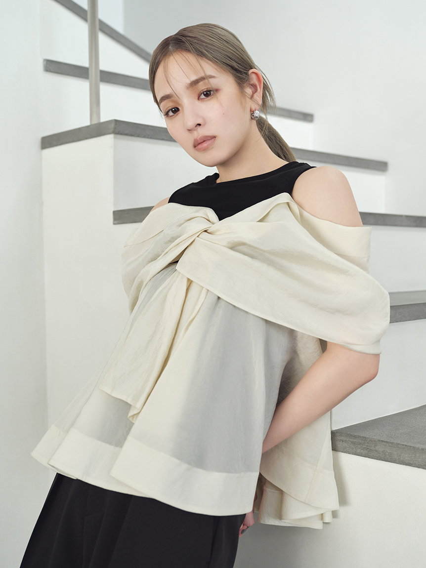 新作！カットコンビペプラムトップス | FRAY I.D | ショップブログ