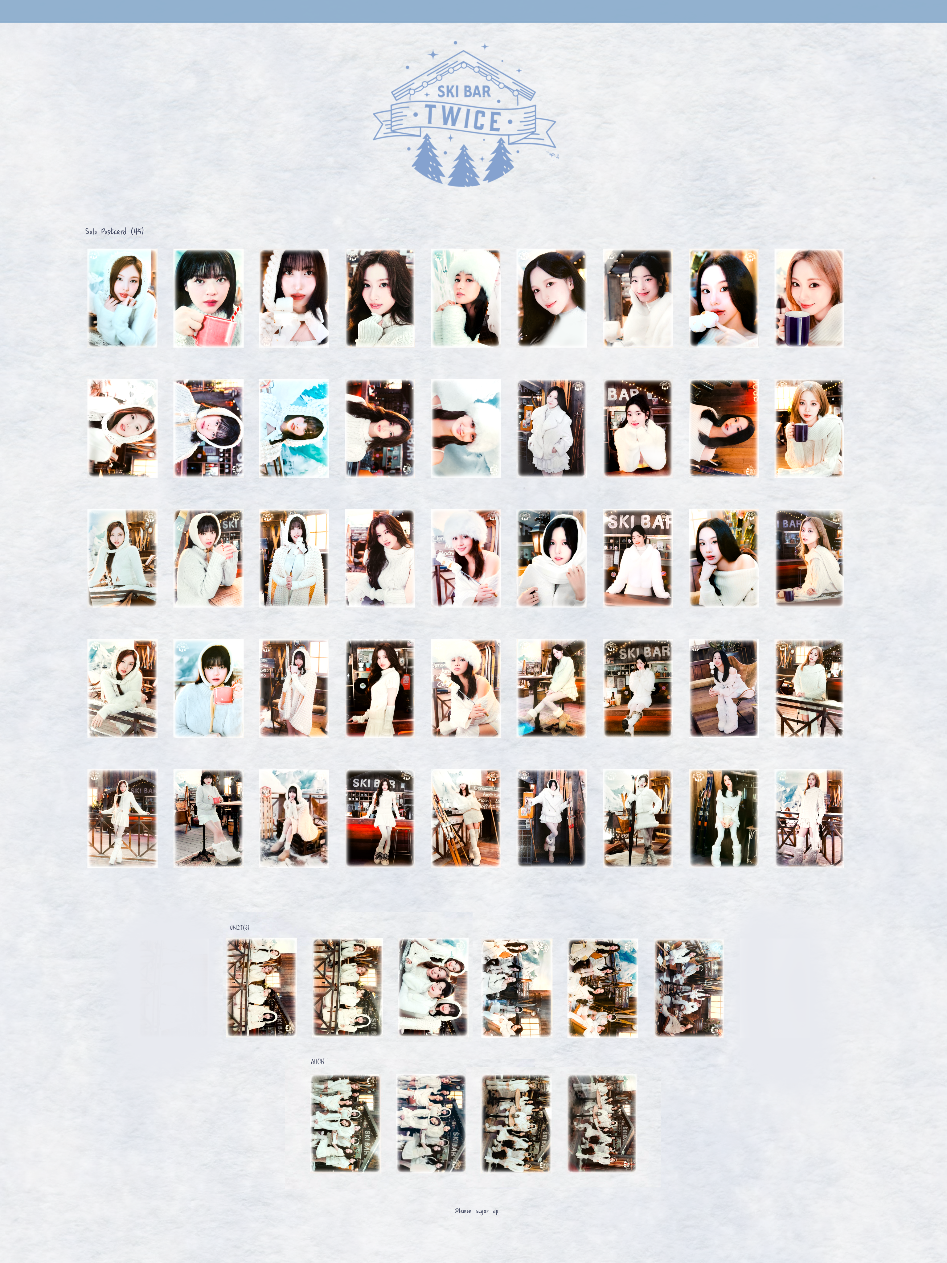 ユニット オール ラントレ トレカ twice