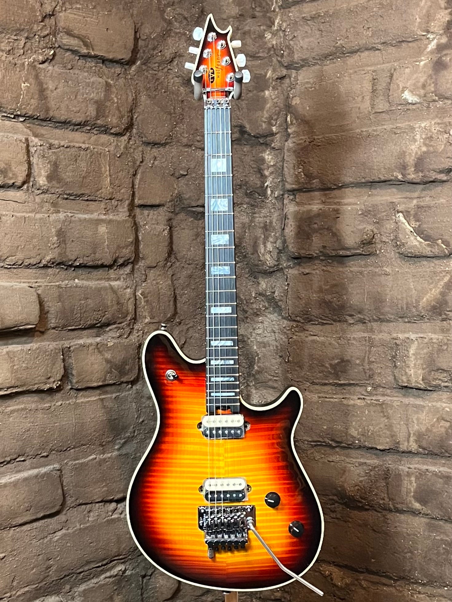 EVH Wolfgang USA 5A Flame Top, 3-Tone Burst| Black Mountain Guitar Co