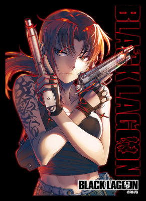 ブロッコリーキャラクタースリーブ BLACK LAGOON「レヴィ」Ver.2