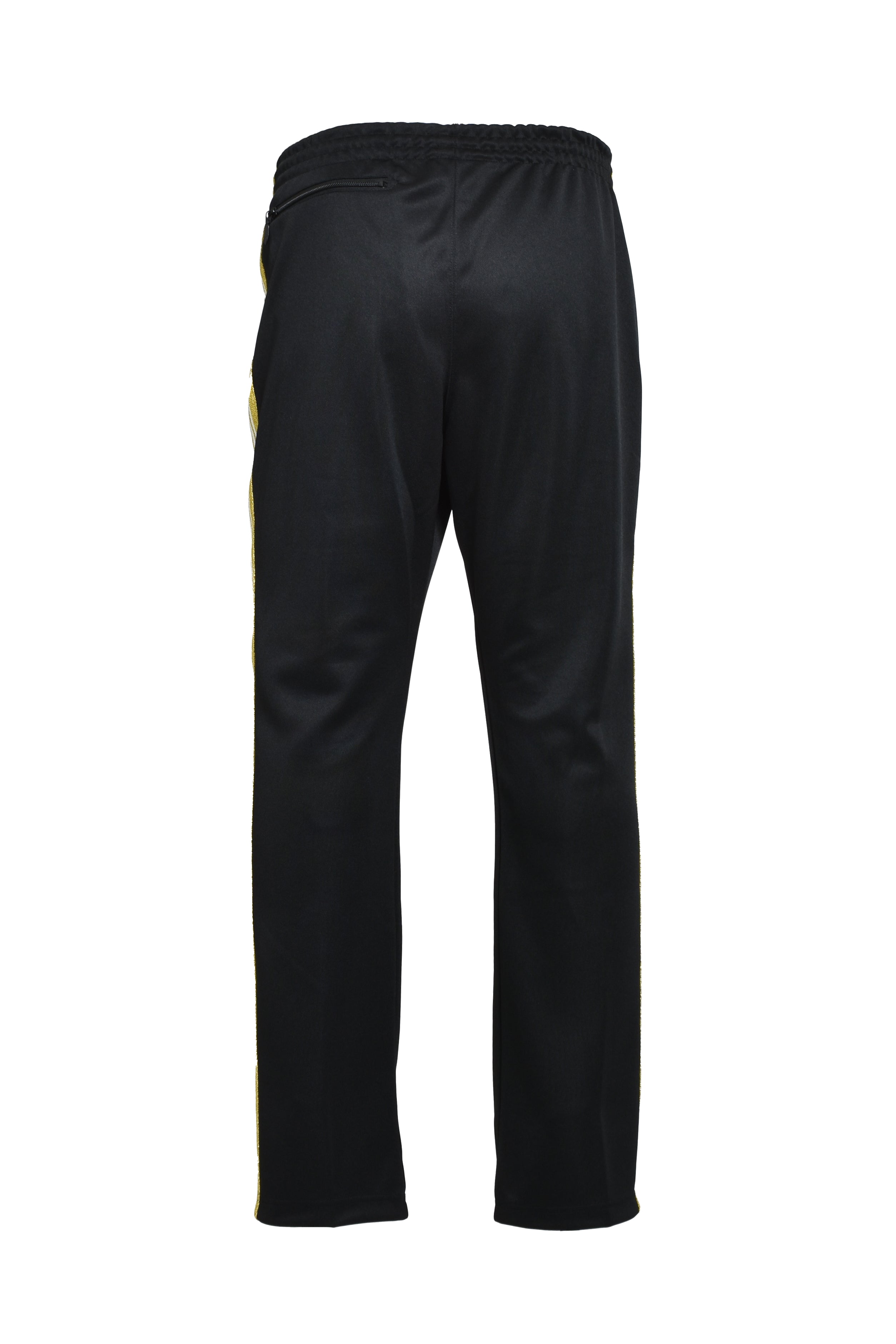 Needles NARROW TRACK PANT - POLY SMOOTH / BLACK GOLD – BREATH