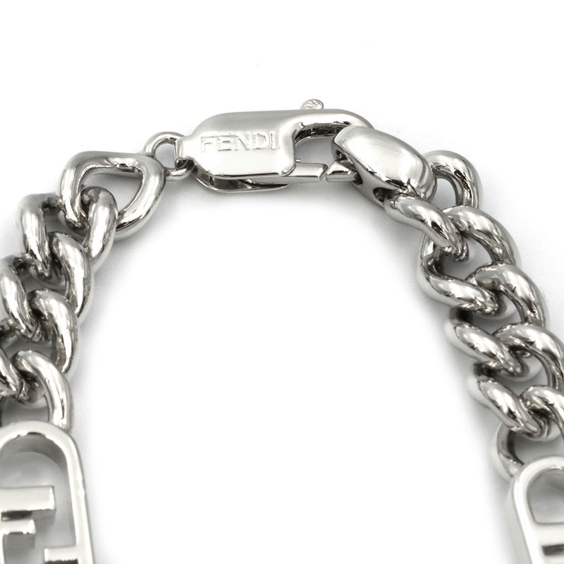 Brandol / FENDI フェンディ ブレスレット FF チェーンブレス Sサイズ