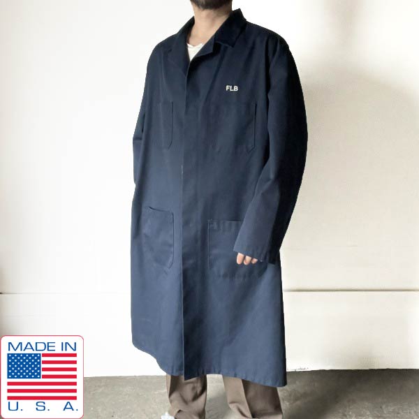 RED KAP ショップコート | ネイビー - 札幌 ビンテージ 古着屋 BRIDGE