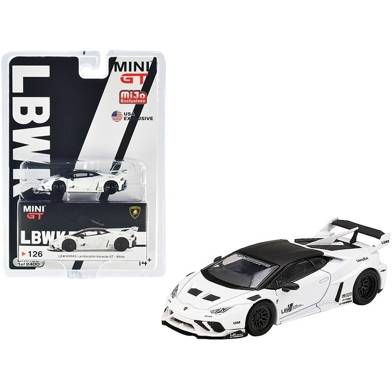 Mini GT MGT00126 USA Exclusive Liberty Walk LB Works Lamborghini