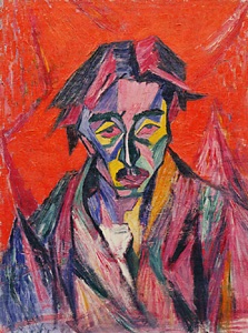 もたれて立つ人 文化遺産オンライン