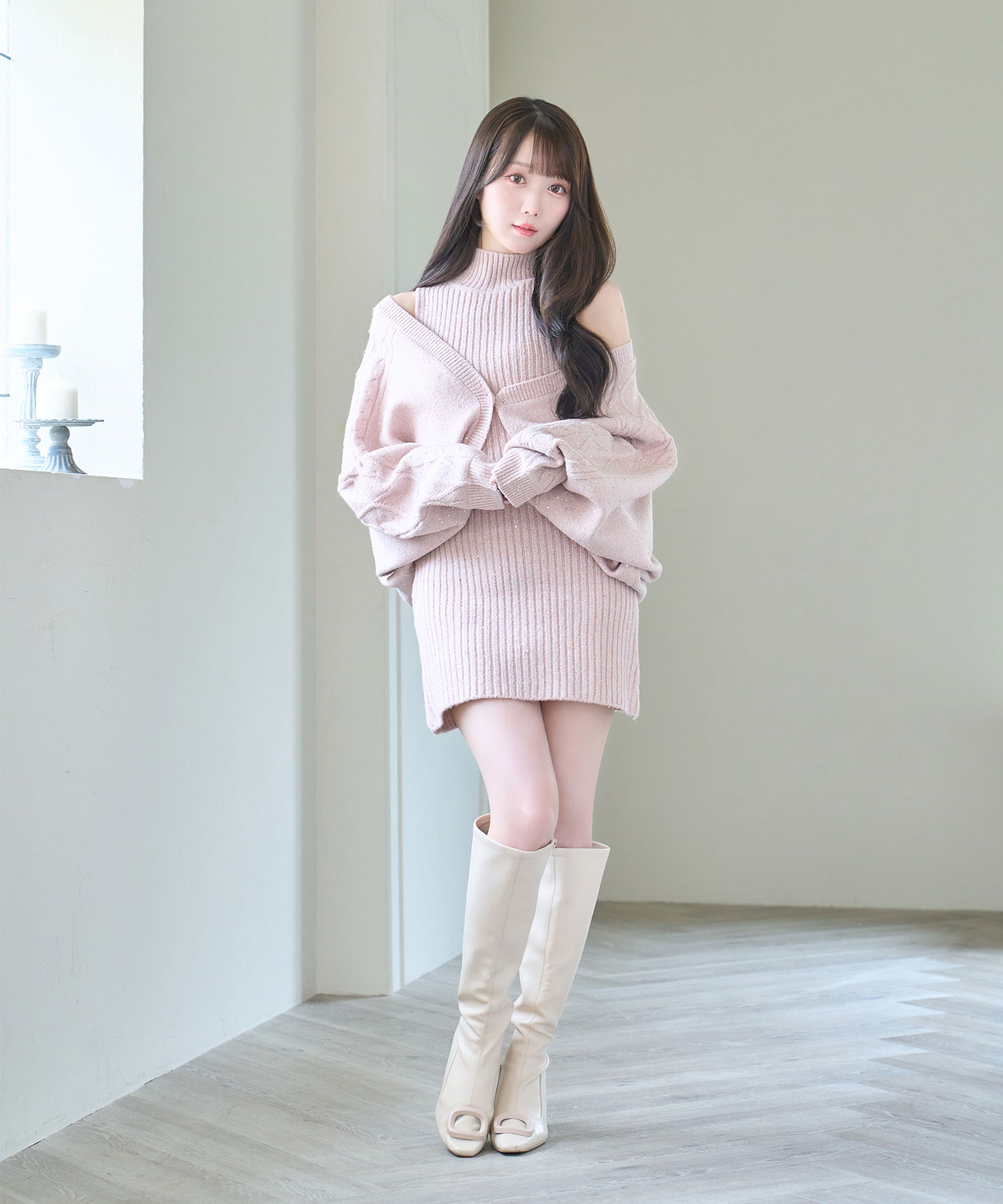 Glitter knit o/p set – BUNNY APARTMENT